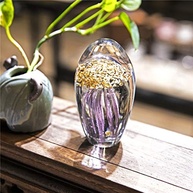 Estatueta de Água-viva em Cristal Soprado à Mão - Decoração Elegante e Exclusiva para Casa e Escritório - imagem 3