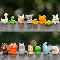 30 Peças de Animais em Resina - Miniaturas para Decoração e Artesanato DIY - imagem 4