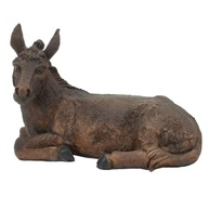 Enfeite de Presépio Animais 13cm em Resina - Burro, Boi e Ovelha para Decoração Natalina - imagem 4