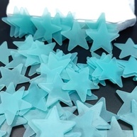 Adesivos de Estrelas que Brilham no Escuro - 100 Peças para Decoração de Quarto Infantil e Teto - imagem 4
