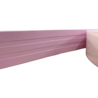 Moldura Rodameio Ripado EVA Autocolante Rosa - 7cm x 5mm | Decoração Moderna e Fácil Instalação - imagem 2