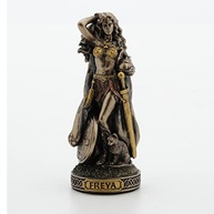 Estatueta Freya Nórdica em Resina - Decoração e Presente Premium - imagem 2