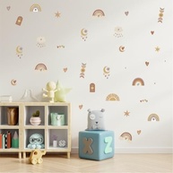 Cartela de Adesivos Boho Infantil para Decoração de Quarto – Designs Coloridos e Criativos para Estímulo e Diversão - imagem 5
