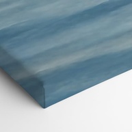 Quadro Jesus Cristo Andando Nas Águas - Painel 5 Peças em MDF 130x60cm | Decoração Religiosa Inspiradora - imagem 4