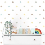Kit Adesivo Colorido Infantil Lavável - Decoração Segura e Criativa para Quartos Kids - imagem 1