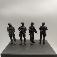 Miniaturas de Soldado em Latão - Decoração Militar Moderna para Mesa e Coleção - imagem 5