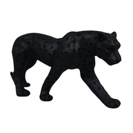 Escultura Pantera Negra Andando em Poliresina - Decoração Elegante para Casa e Escritório - imagem 1