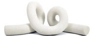 Escultura Nó em Cerâmica Off White MART - Decoração Moderna e Elegante - imagem 1
