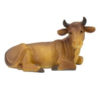 Enfeite de Presépio Animais 13cm em Resina - Burro, Boi e Ovelha para Decoração Natalina - imagem 3