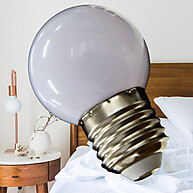 Kit 2 Lâmpadas LED 3W Branco Quente para Decoração - imagem 1