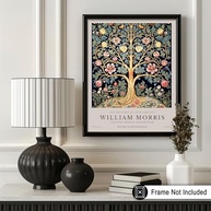 Pôster William Morris - Árvore da Vida - Arte Botânica para Decoração de Parede - imagem 3