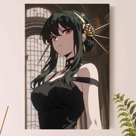 Quadro Decorativo Spy Family - Yor Forger | MDF Premium | Decoração Anime - imagem 3