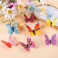 Adesivos de Parede Borboleta Luminosa 3D - Decoração Brilhante para Quarto e Sala - imagem 3