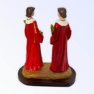 Imagem de São Cosme e Damião em Resina 16 cm - Decoração Sagrada com Detalhes Finos - imagem 4
