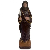 São Bartolomeu Escultura em Resina 18 cm - Decoração Religiosa Elegante e Duradoura - imagem 1