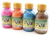 Tinta PVA Metálica Rose 100ml - Brilho Intenso e Duradouro para Artesanato e Decoração - imagem 3