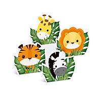 Decoração Safari: 4 Silhuetas de Mesa Incríveis! - imagem 1