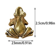 Estátua de Sapo Criativo Retrô - Decoração de Mesa com Charme Animal - imagem 4