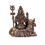 Estátua Miniatura de Shiva em Resina - Decoração Espiritual e Zen - imagem 3