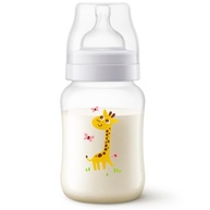 Mamadeira Anti-Cólica Philips Avent 1m+ SCY121/04 Decorada Girafa 260ml - Conforto e Segurança para Bebês - imagem 3