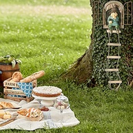 Conjunto de Estátuas de Jardim com Gnomos e Árvore Decorativa - 4 Peças em Resina para Decoração Externa - imagem 4
