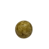 Bola Cerâmica Decorativa Marmorizada Média - Enfeite Elegante para Fruteira e Ambientes (Creme) - imagem 1