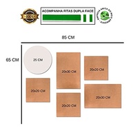 Kit 6 Placas Decorativas Infantil Futebol - Quadros para Quarto de Menino com Tema Esportivo - imagem 3