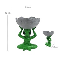 Cinzeiro Alien Extraterrestre Decorativo em Poliresina - Design Único e Funcional - imagem 4