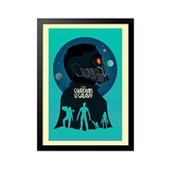 Quadro Decorativo Guardiões da Galáxia 33x23cm - Arte Premium para Fãs - imagem 2