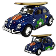 Miniatura Carro Azul em Metal 14x7x7 cm – Estilo Retrô e Decorativo, Carro Clássico - imagem 4