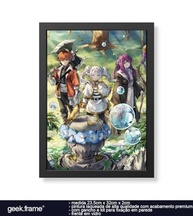Quadro Decorativo Frieren - Jornada para o Além | Vidro Premium | Decoração Anime Otaku Gamer - imagem 2