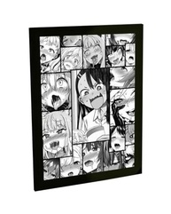 Quadro Decorativo A3 Anime Hentai Ahegao Manga - Arte Premium para Quartos e Espaços Geeks - imagem 2