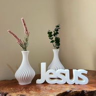 Enfeite de Jesus Decorativo para Sala e Escritório - Elegância Religiosa com Design Moderno - imagem 3