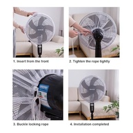 Capa de Ventilador Floral 45cm - Protetor Decorativo Lavável para Segurança Infantil - imagem 4