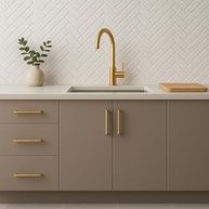 Impermax Adesivo Vinílico Decorativo Bege Taupe | 60cm x 10m | Transforme sua Casa com Estilo e Facilidade - imagem 3