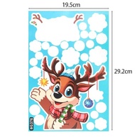 Adesivos Decorativos de Janela de Natal - Dupla Face, Fácil Aplicação, Design Festivo para Ambientes Iluminados - imagem 4