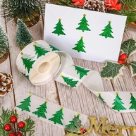 500 Adesivos de Árvore de Natal Impermeáveis - Decore com Estilo e Durabilidade - imagem 1