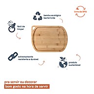Tábua de Bambu Oikos: Corte e Decore! - imagem 2