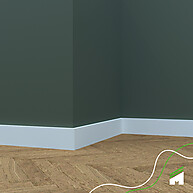 Rodapé Flexível 7cm: Instale Já e Decore! - imagem 2