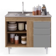 Balcão de Cozinha 100cm: Organize e Decore! - imagem 2