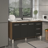 Balcão de Cozinha 140cm: Organize e Decore! - imagem 2