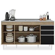 Balcão de Cozinha 150cm: Organize e Decore! - imagem 2