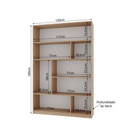 Estante Seattle 180cm: Organize e Decore! - imagem 2