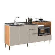 Balcão de Cozinha Alice 190cm: Organize e Decore! - imagem 2