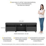 Rack TV 65": Organize e Decore! - imagem 2