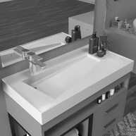 Gabinete de Banheiro 80cm: Organize e Decore! - imagem 2