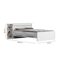 Cama Casal com Baú: Organize e Decore! - imagem 2