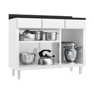 Balcão de Cozinha Branco: Organize e Decore! - imagem 2