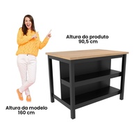Ilha de Cozinha Ditália: Organize e Decore! - imagem 2