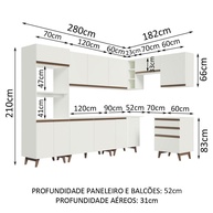 Cozinha de Canto Reims Madesa: Organize e Decore! - imagem 2
